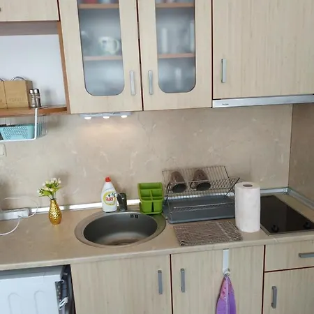 Private Studio 306 Complex Nev, Sarafovo, Beach & Airport ,With Swimming Pool, Free Parking * 布尔加斯